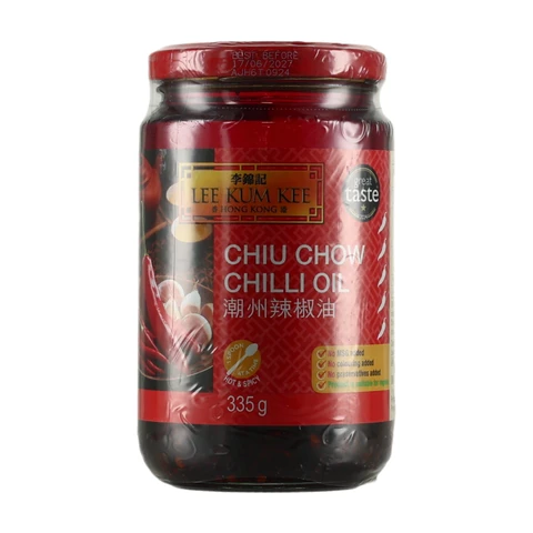 LEE KUM KEE Huile pimentée de Chiu Chow - 335 g