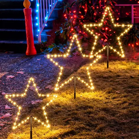 Unter 50 €: Outdoor Weihnachts Garten Stecklichter