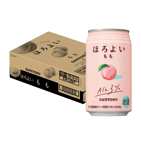 Suntory Horoyoi Peach Flavour 24x350ml