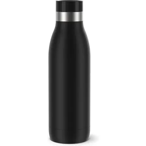 Tefal Travel Mug roestvrij staal 700 ml met antislip deksel Zwart