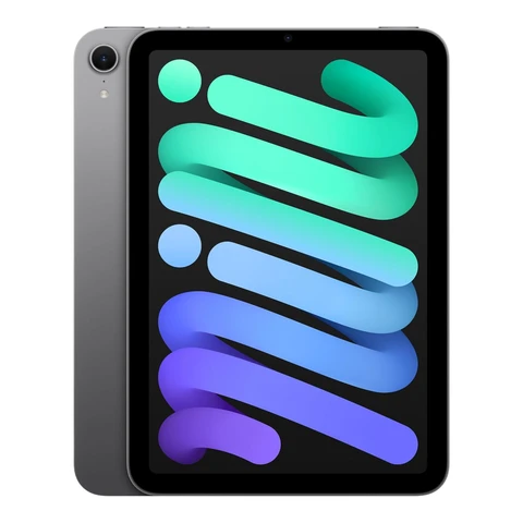 Apple iPad mini (A17 Pro): Apple Intelligence, 8,3-Zoll Liquid Retina Display, 128GB, Wi-Fi 6E, 12MP Front-/12MP Rückkamera, Touch ID, ganztägige Akkulaufzeit – Space Grau