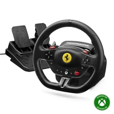 Thrustmaster T98-X Ferrari 296 GTS Volant de course avec pédalier pour Xbox Series X/S/One/PC - Noir