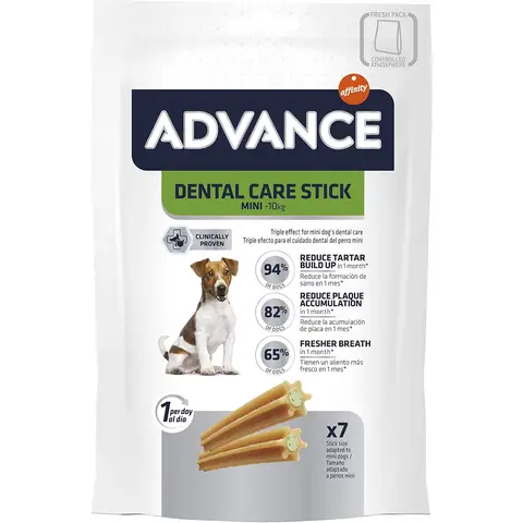  Advance Mini Bâtonnets dentaires pour chien - 7 x 90 g