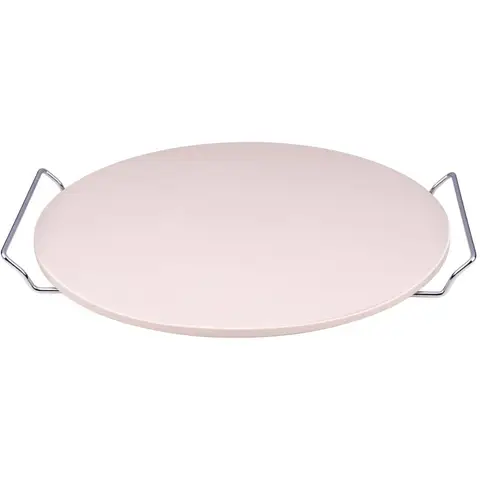 Alpina BBQ pizza steen - 33 cm, crème
