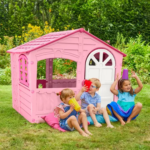 PalPlay House of Fun Play House in Pink