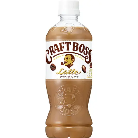 Suntory Craft Boss Latte Bottles 500ml