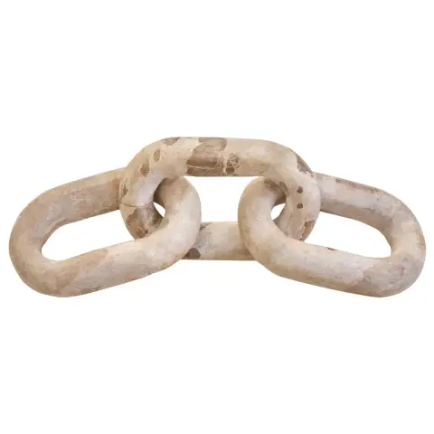 Santino Chocolate Marble Three Link Chain
