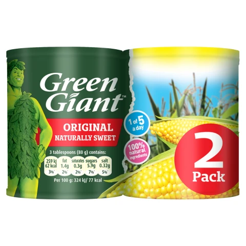 Green Giant Original Naturally Sweet 2 Pack 396g