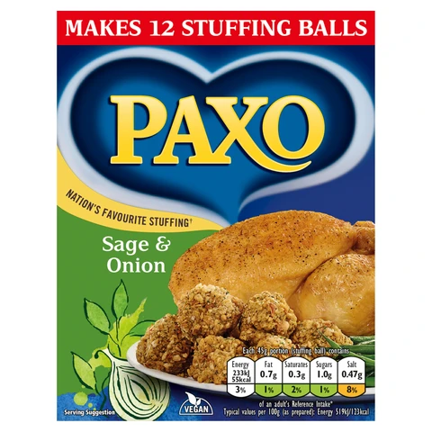 PAXO Sage & Onion 170g