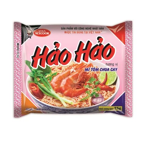 Hao Hao Hot & Sour Shrimp 77g