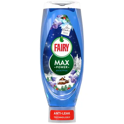 Fairy Max Power Alpine Escape Eucalyptus Washing Up Liquid 730ml