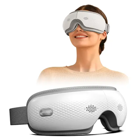 SKG ES300 Augenmassagegerät Airbag-beheizte Massage – leicht, gemütlich und wunderbar bequem Entlastet die Augen Geschenk für den Liebhaber