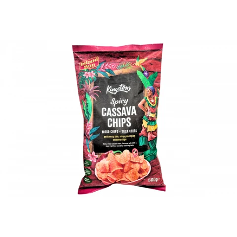 Kingston's Spicy Cassava Chips 500g