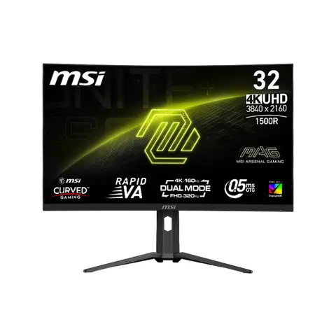 MSI MAG 321CUPDFDE 4K Ultra HD Curved Gaming Display 80 cm 