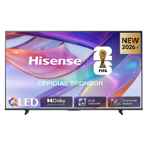 Hisense 75E7S 75 Zoll 4K Ultra HD QLED Smart-TV HomeOS Dolby Vision IQ AirPlay 2 Schwarz