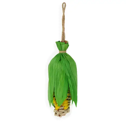 Rosewood Play Veg Flinging Fun Corn Toy for Small Animals