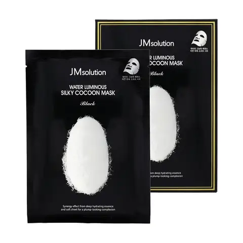 JMsolution Masque de soie hydratant et lumineux 10 pièces