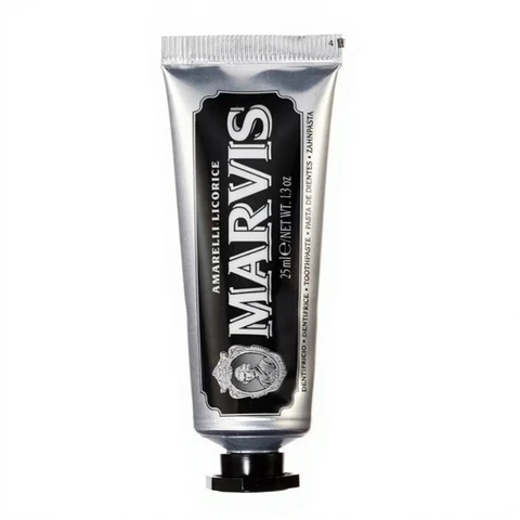 Marvis Amarelli Licorice Mint Tandpasta 25 ml - Reisformaat