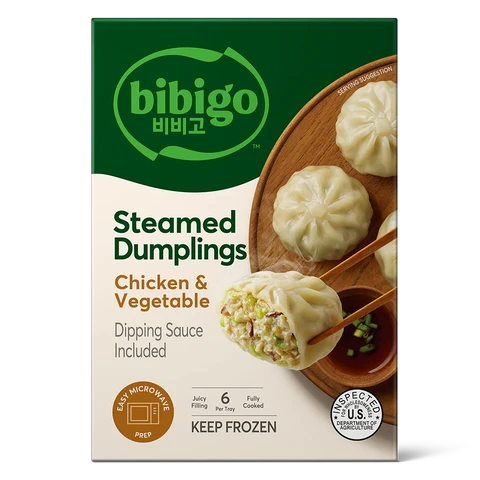 Bibigo  Dumpling Poulet & Légumes 560G 
