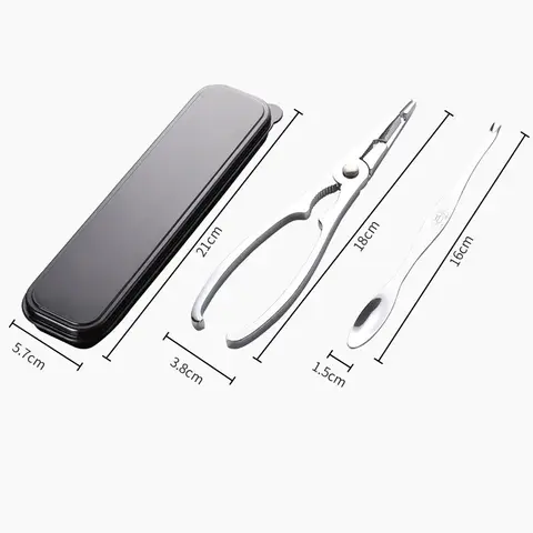 BJ Crab Eating Tools Set - 3 Pieces (Crab Cracker & Crab Spoon)