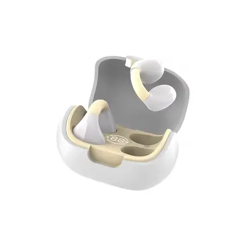 Verbex M8 White Earphones - New Popular Style, Super Comfortable Over-Ear Headphones, Bluetooth Headphones, Sports Headphones