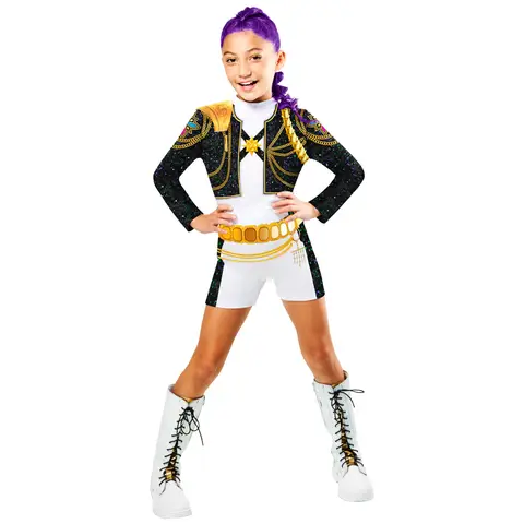 K-Pop Demon Hunters Rumi Dress Up Costume with Yellow Jacket 5-6 Years