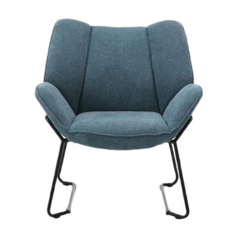 chairus Armchair for Living Room Upholstered Tub Chair Single Occasional Accent Chair with Metal Legs