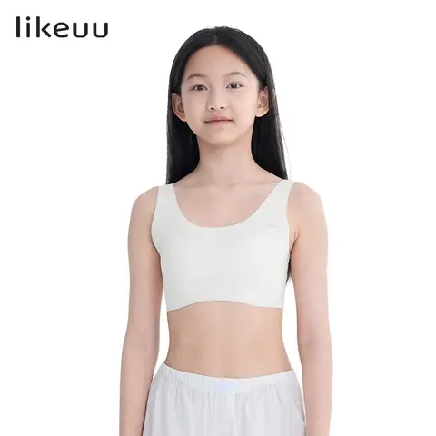 likeuu Basic Bra Off-White