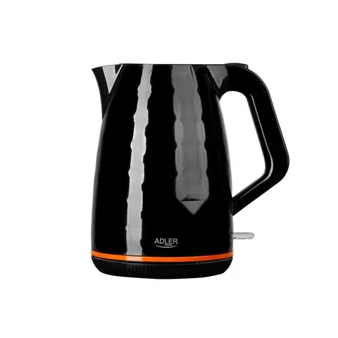 ADLER AD 1277 Wasserkocher 1.7 Liter 1 Stück 2200W 360° Drehsockel Schwarz
