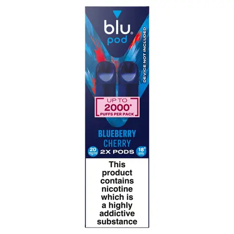 Blu Bar Pod Blueberry Cherry 20Mg