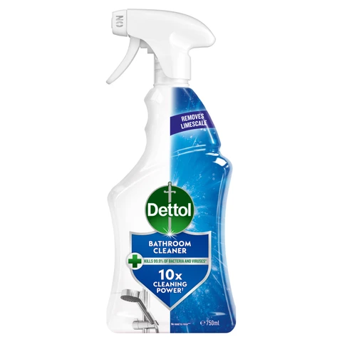 Dettol Power & Pure Bathroom Multi Surface Spray, 750ml