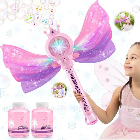 Princess Magic Bubble Wand - Pink Version