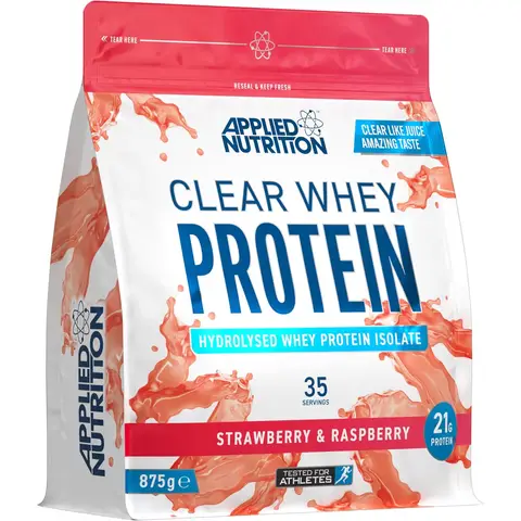 Applied Nutrition CLEAR Whey Strawberry & Raspberry - 875g