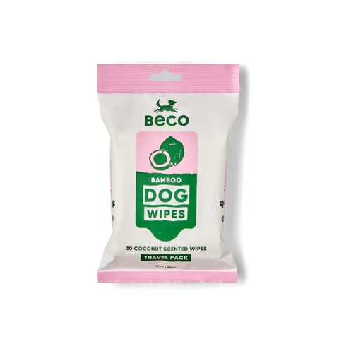 Beco Bamboo Travel Wipes Coconut Scented