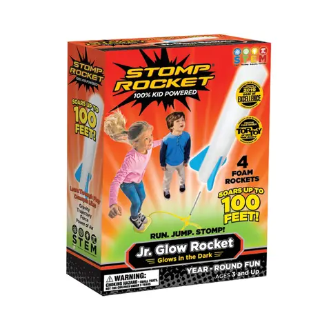 Stomp Rocket Junior Glow Rocket Set