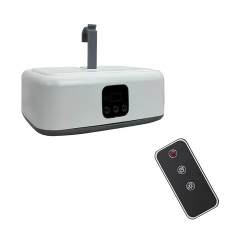 MAWIRON Heißlufttrockner, 600 W Tragbarer, UV-Desinfektion gegen Bakterien und Milben, Timer-Funktion, 360° zirkulierende Heißluft, LCD-Display, faltbares Design, Fernbedienungssteuerung, Trocknung von bis zu 9 Kleidungsstücken gleichzeitig, montagefrei