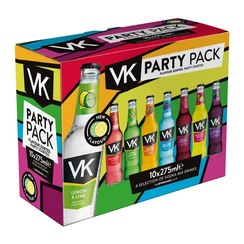 VK Mixed Pack 10 x 275ml