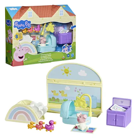 Peppa Pig Baby Evie's Nursery Playset