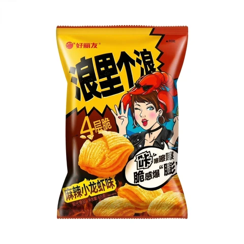 Orion Wave Spicy Crawfish Flavor 65g