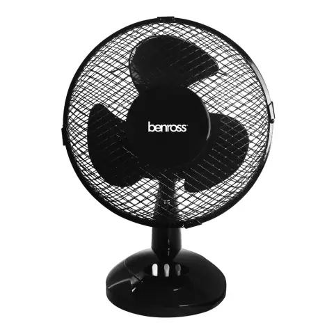 9" Desk Fan - Black
