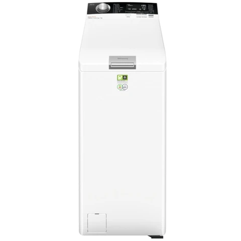 AEG Washing Machine Top Loader, 40 cm, 7 kg, Series 8000 PowerCare - Gentle on Fibers, Clean in Only 59 Minutes at 30 °C, Steam Program - Less Ironing, Automatic Volume, Refill Function, 1300 rpm [Energy Class A]