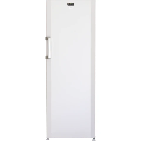 Beko FS127940N b100 freistehender Gefrierschrank, 244 l Gesamtkapazität, 5 Gefrierschubladen, 2 Gefrierfächer, Schnellgefrierfunktion, MinFrost, Türalarm, 36 dB, Weiß [Energieklasse E]