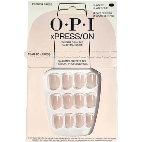 OPI Xpress/On Nail Art 30 pieces - French Press