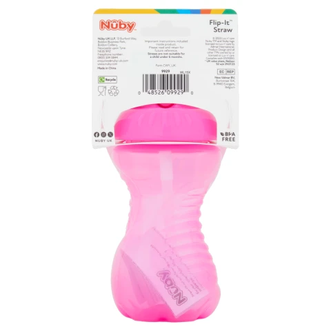 Nuby Active Sipeez Flip-It Beaker 12-18months 300ml (Assorted)
