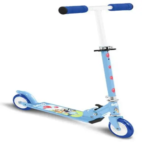 Bluey Folding 2 Wheel Scooter