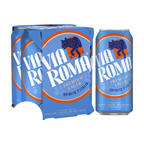 Via Roma 4 X440ml (Abv 4.5%)