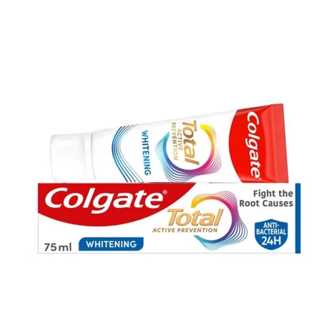 Colgate Total Active Prevention Teeth Whitening Toothpaste 75ml