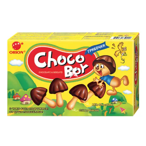 ORION Choco Boy 45g 蘑菇力