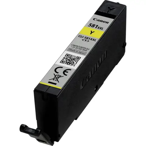 Canon CLI-581 XXL Tintentank - Y Gelb, sehr hohe Reichweite 11,7 ml für PIXMA Tintenstrahldrucker ORIGINAL