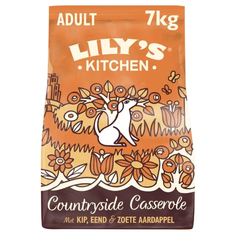 Lily’s Kitchen Dog Trockenfutter Adult Ente & Huhn 7 kg